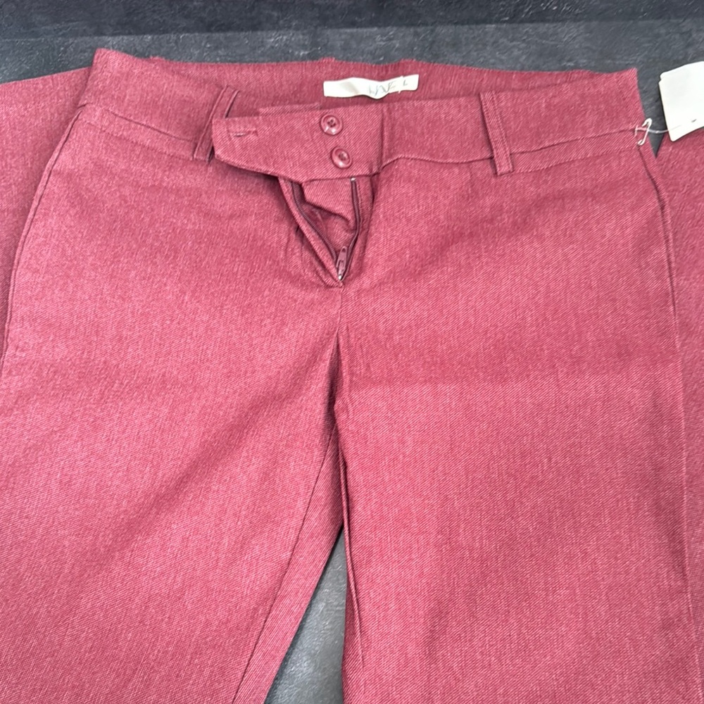 Have Red Skinny Jeans with Mid-Rise Waist